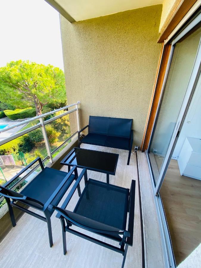 Appartement côte d’Azur Plage - piscine - tennis Villeneuve-Loubet Exterior foto